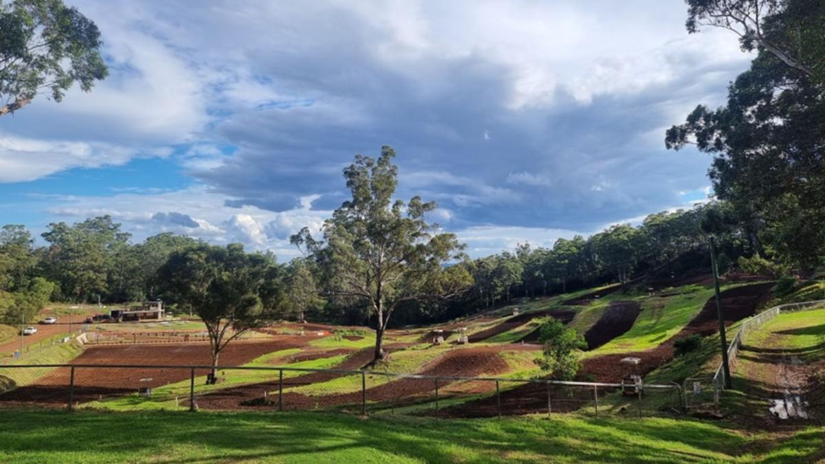 A man is in critical condition following a motorbike accident in Middle Ridge, Toowoomba.