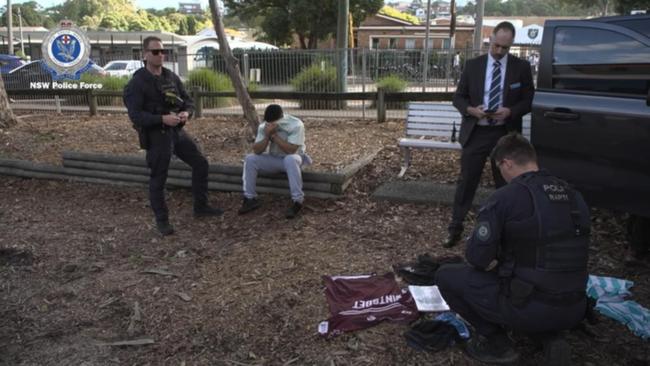 Wakeham was picked up outside training. 