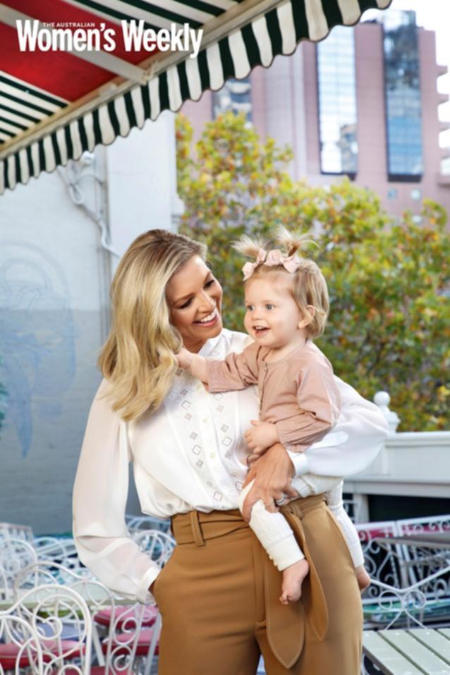 Rebecca Maddern with her daughter Ruby.