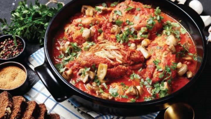 Chicken cacciatore with Dr Preeya Alexander
