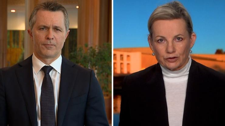 Education Minister Jason Clare and Sussan Ley spoke about the budget reply on Friday on Sunrise. 
