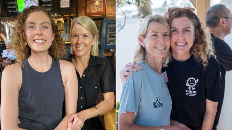 Stephanie Long and her mother Li.